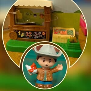 Farm Stand and Farmer Little People